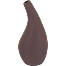 Vaso de Cerâmica 18x9x9 cm Marrom