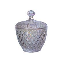 Potiche Decorativo de Vidro Nobre Rainbow 11cm - Hauskraft