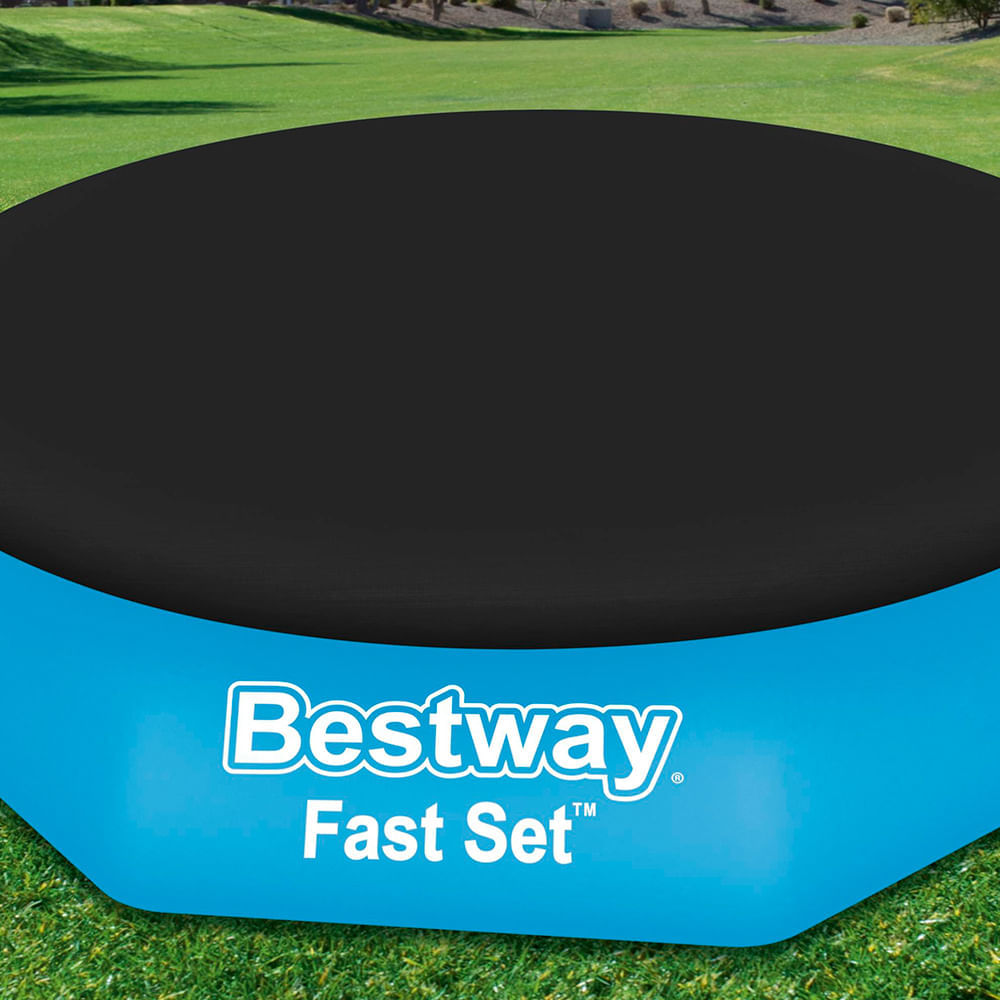 Encontraproduto.com.br - Cobertura para piscina Bestway Fast Set Pool Cover 2300 litros