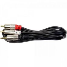 Cabo P2 Stereo Para 2RCA Metal 3m CBRC0028 Storm