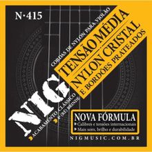 Encordoamento Para Violão Nylon .028 N415 NIG