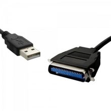 Cabo USB Para Paralelo 36 Pinos 1,8M Preto Storm