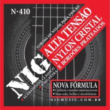 Encordoamento Para Violão Nylon .029 N410 NIG