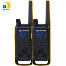 Rádio Comunicador Talkabout Motorola T470BR 35km Amarelo/Preto PAR / 2