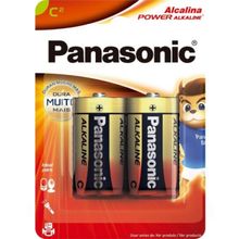 Pilha Alcalina 1,5V C (Com2 Pilhas) PanasonicCAR / 2