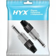 Conector P10 Macho Mono Niquelado HJ001M HYXPCT / 2