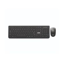 Combo Teclado E Mouse Preto OEX