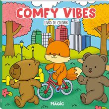 Comfy Vibes - Livro de Colorir