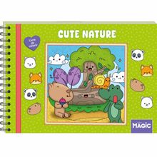 Cute Nature - Para Colorir