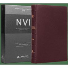 Bíblia Sagrada NVI Premier Collection, Capa vinho