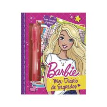 Livro Barbie Meu Diário de Segredos Com Caneta Especial