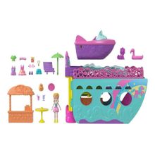 Conjunto De Jogos Unicorn Boat - Polly Pocket - Mattel Color Multicolor