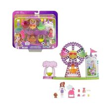 Conjunto - Polly Pocket Carnaval Petiscos Tropicais MATTEL Cojunto - Polly Carnaval Petiscos Tropicais MATTEL