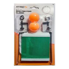 Kit Rede De Ping Pong Simple Com Bola MULTIKIDS