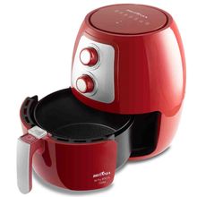 Fritadeira Elétrica Air Fry Britânia Bfr21v Airfryer vermelha - 220v