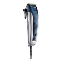 Cortador De Cabelo Mondial Hair Stylo Cr-07  C/8 Acessorios - Azul/Prata - 110V