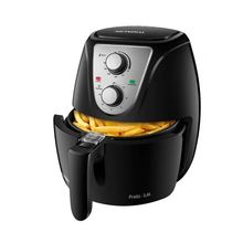 Fritadeira Sem Óleo Air Fryer Pratic 3,6l Mondial Preto/inox 1500w 220V Af-36-bi