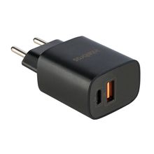 FONTE - CONVERSOR AC/DC FONTE USB EC11 POWER 20W PRETO
