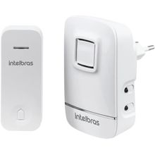 Campainha Sem Fio Energia Cinética CIK 200 Branco Intelbras