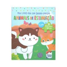 Meu LIVRO-Box com Quebra-cabeça: Animais de Estimação