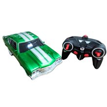 Carrinho Controle Remoto Carro Brinquedo Verde
