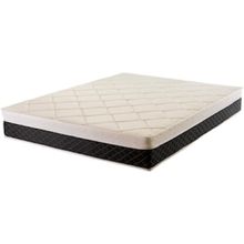 Colchão Queen Size Hellen Palermo com Molas Ensacadas 24x158x198cm - Preto/Branco