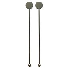 Conjunto de Misturador para Drinks Fracalanza 26283 em Aço Inox Preto - 2 Peças