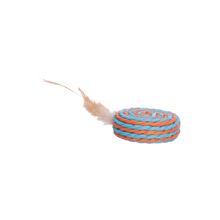 Brinquedo para Gato Espiral com Pena 15cm - Ringo