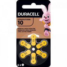 Pilha Auditiva 10 (Cartela Com6 Unid.) Duracell