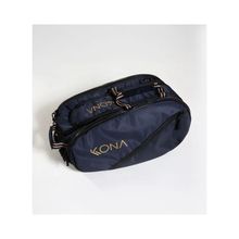 Raqueteira Kona Basic Média - Marinho e Dourado