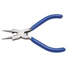 Alicate Bico Redondo 5" Tramontina Basic Aço Especial Empunhadura PVC Azul Tramontina