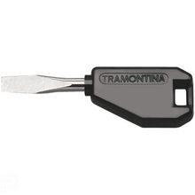Mini Chave Fenda Ponta Chata 3/16x1'' Tramontina Basic Haste Aço Especial Tramontina