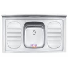 Pia de Apoio Tramontina Filo 56  160x55 cm Aço Inox