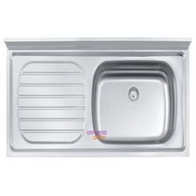 Pia de Apoio Tramontina Filo 56 DX 120x55 cm Aço Inox