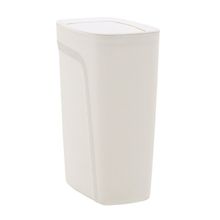 Lixeira Tramontina Compact Branco Tampa Basculante 10,5L Tramontina