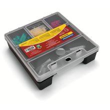 "Organizador Plástico 7.1/2"" Tramontina Tampa Transparente Divisórias Tramontina"