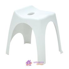 Banqueta Tramontina Enseada Basic em Polipropileno Branco Tramontina
