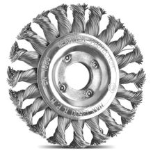 Escova Circular Arame Entrançado 4.1/2''x1/2'' Tramontina PRO Tramontina