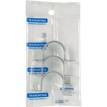 Abraçadeira tipo U 1/2" - embalagem 3 unidades Tramontina