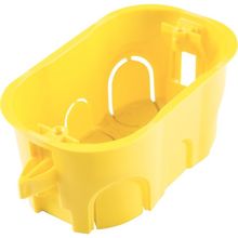 Caixa Embutir Drywall 4x2 Tramontina Amarela Tramontina