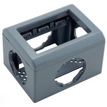 Caixa Sobrepor X 3 Postos Eletrodutos Tramontina LizFlex Multiuso Cinza Tramontina