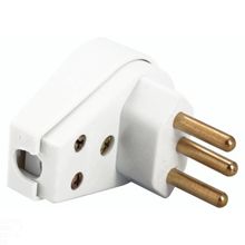 Plugue Angular 2P 20 A 250 V Branco Tramontina Tramontina