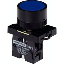 Botão Impulso Tramontina TRP2-EA61 1NA Azul Base Plástico Tramontina