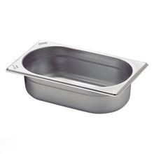 Cuba Tramontina 1/4 Aço Inox sem Alças Profundidade 100mm - Aço 430 Tramontina