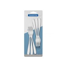 Conjunto garfos torta Tramontina Amazonas aço inox 6 pç. Tramontina