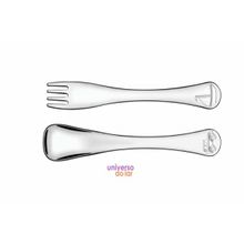Jogo Talheres Infantil Tramontina Le Petit Aço Inox Meninos Acabamento Brilho Aço Inox