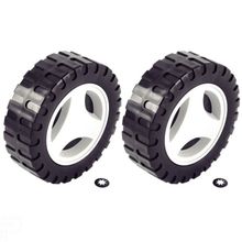 Roda Menor Ø 140mm Calota Plástica Tramontina (2 un.) Cortador Grama CE35M2 CE35P Tramontina