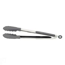 Pegador Multiuso Tramontina Moldê Silicone Cinza Aço Inox 35cm Tramontina