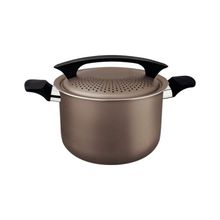 Espagueteira Tramontina Milazzo Alumínio Antiaderente Starflon Max Amêndoa 22 cm Tramontina