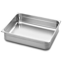 Cuba Gastronômica Tramontina 2/1 Aço Inox sem Alças Profundidade 65mm - Aço 304 Tramontina
